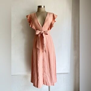 SAYLOR Linen Dress